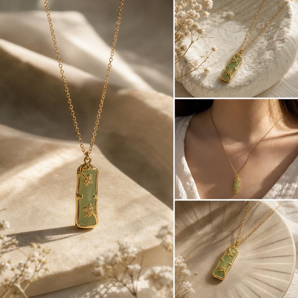 Jade Bloom Necklace